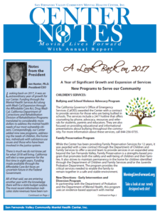 Center Notes Newsletter A Look Back on 2017
